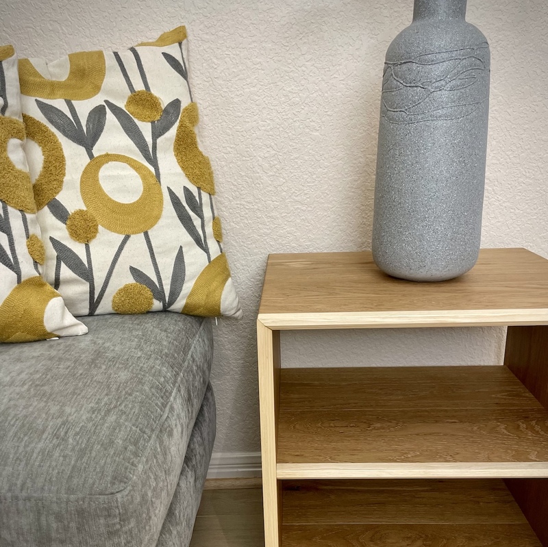 Scandinavian minimalist side table